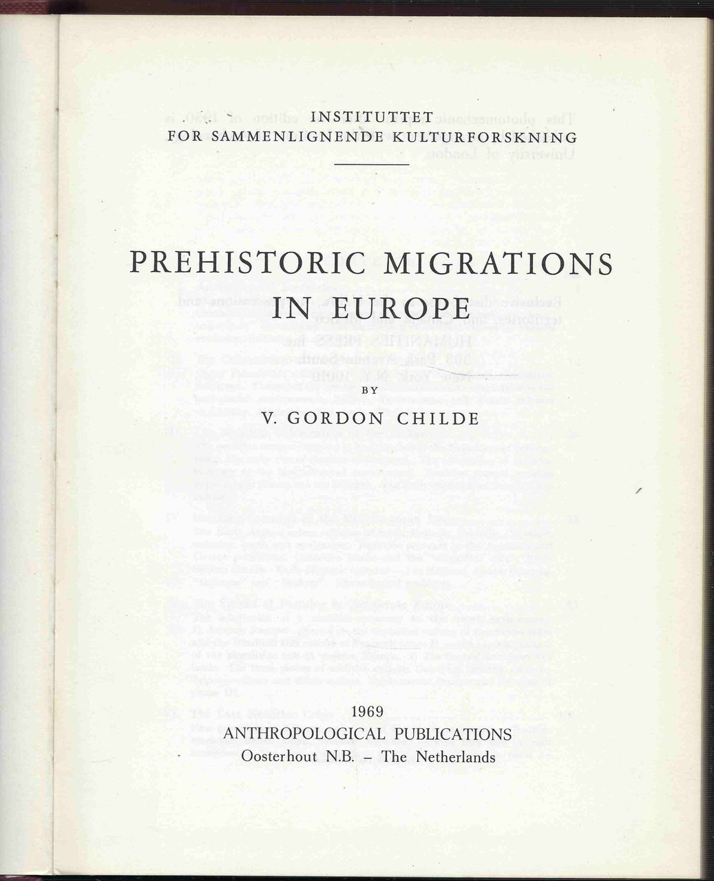 Prehistoric Migrations in Europe | Immagine principale