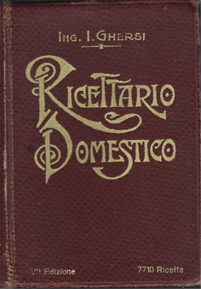 Ricettario Domestico