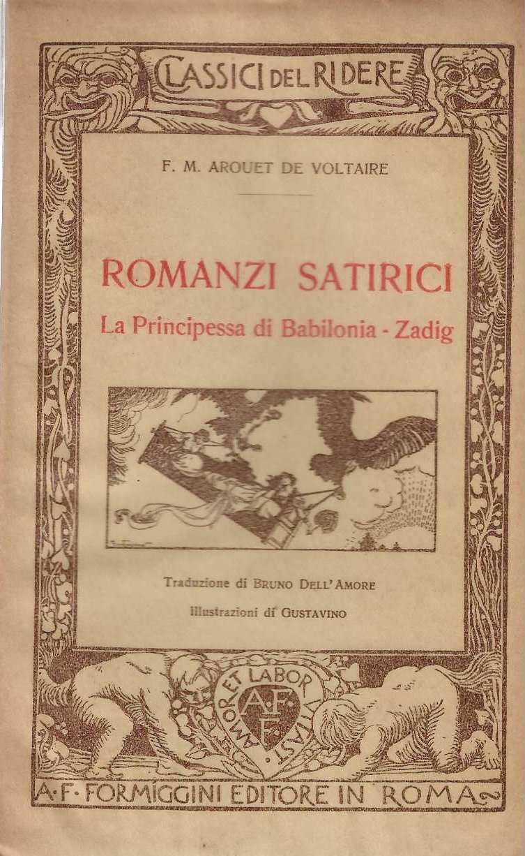 Romanzi Satirici la principessa di Babilonia - Zadig