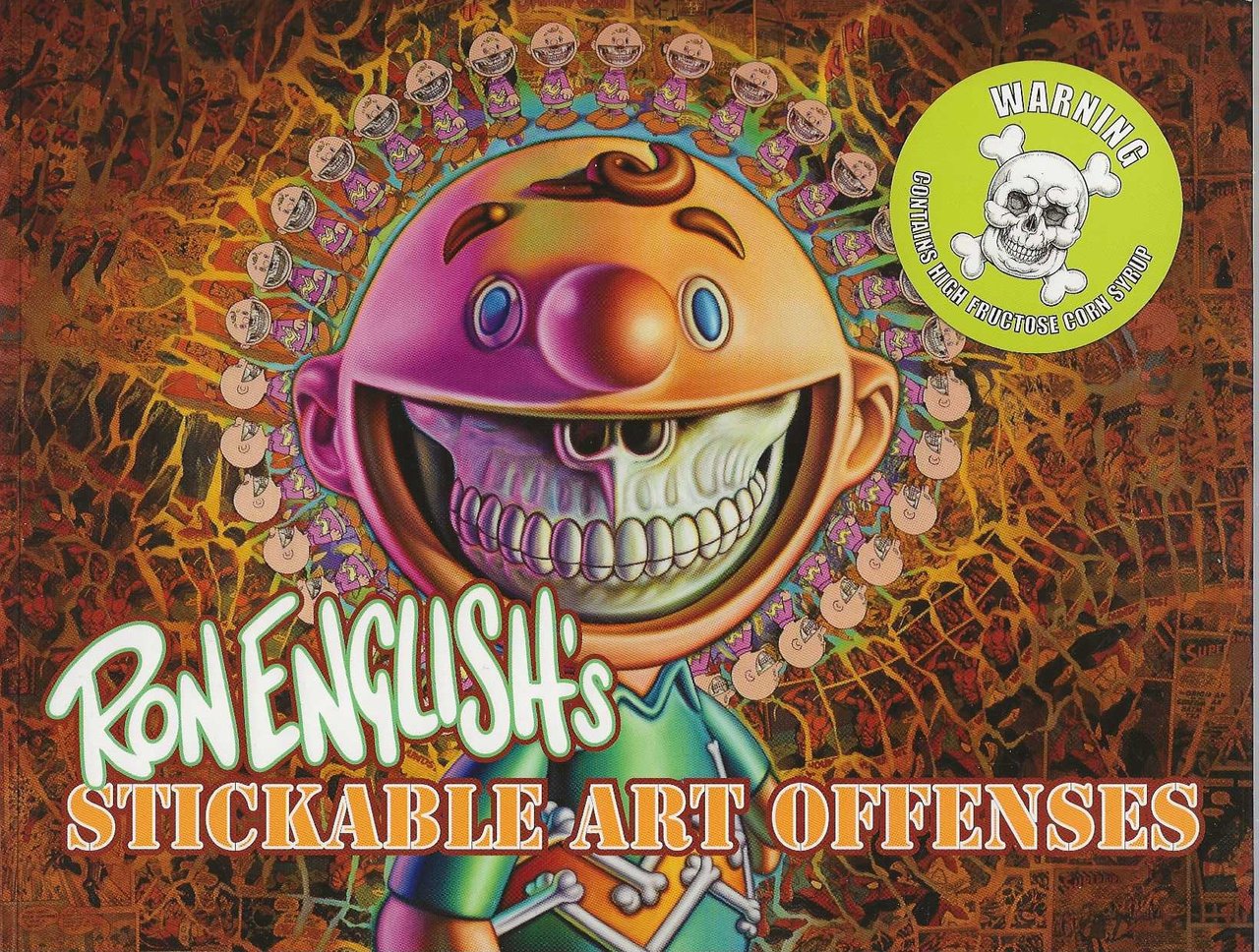 Ron English's Stickable art offenses