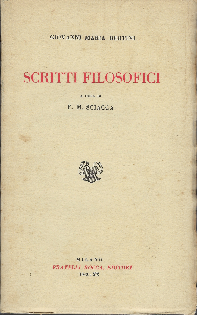 Scritti Filosofici