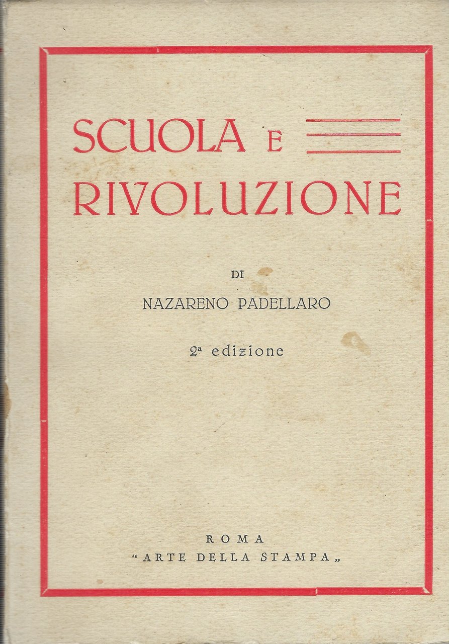 Scuola E Rivoluzione