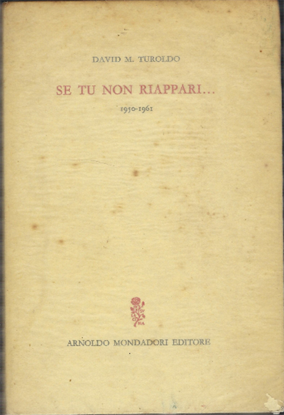 Se Tu Non Riappari.1950-1961