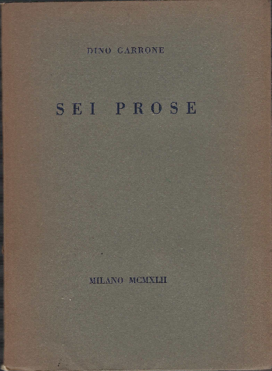 Sei Prose