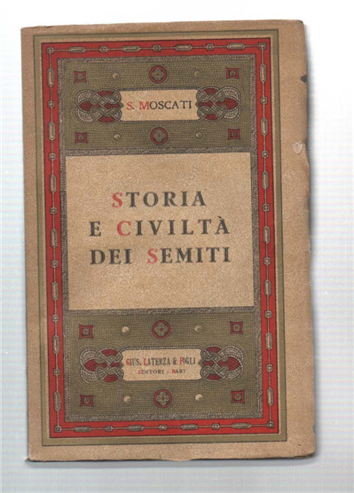 Storia E Cività Dei Semiti