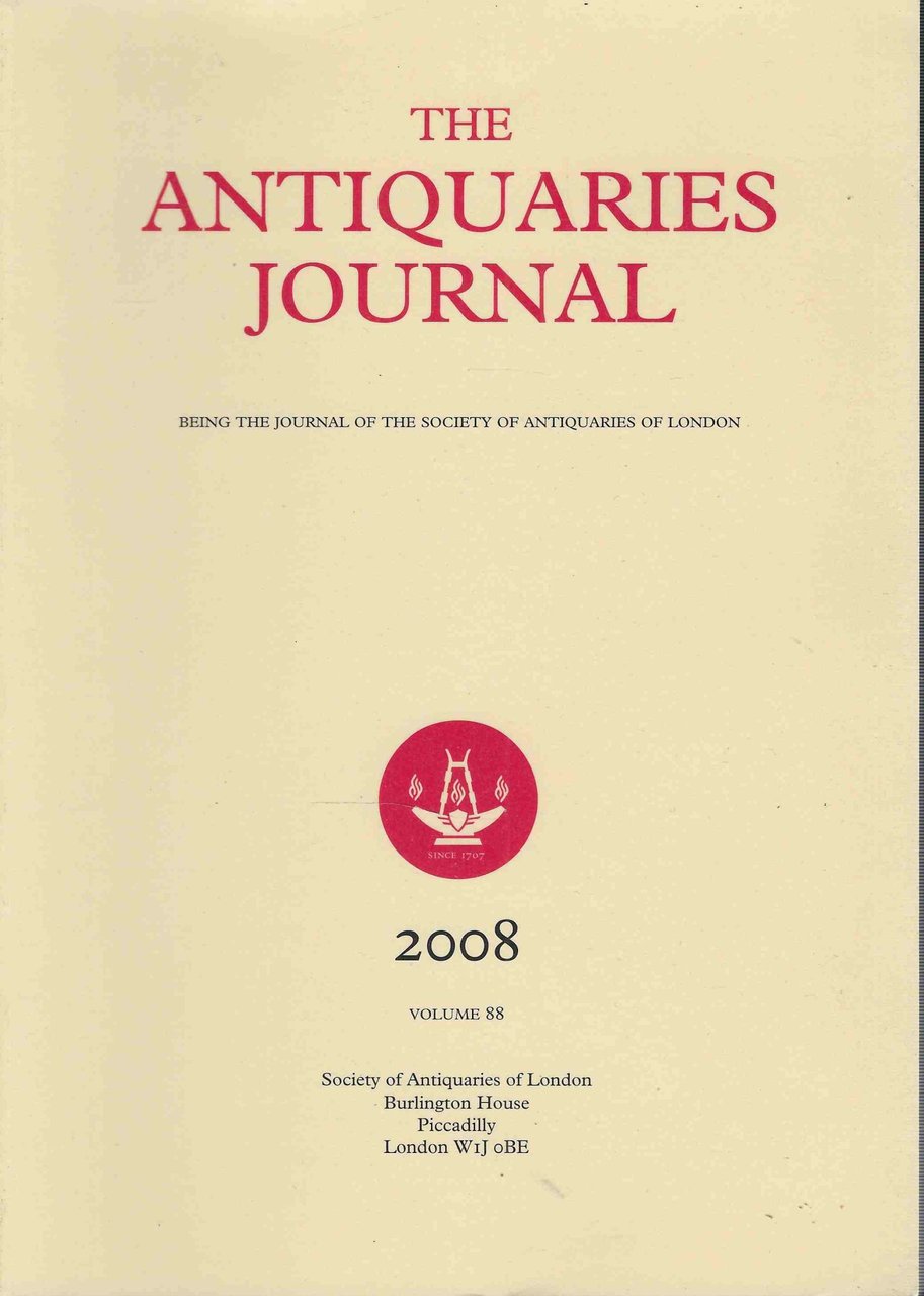 the antiquaries journal | Immagine principale