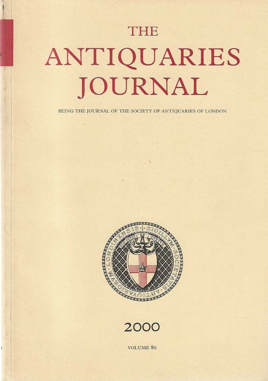 The Antiquaries Journal, Volume 80