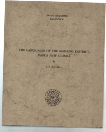 The Languages Of The Madang District, Papua New Guinea