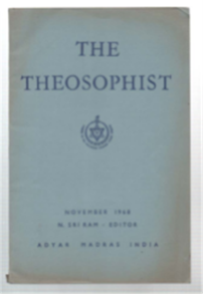 The Theosophist November 1968 Vol.90 No.2