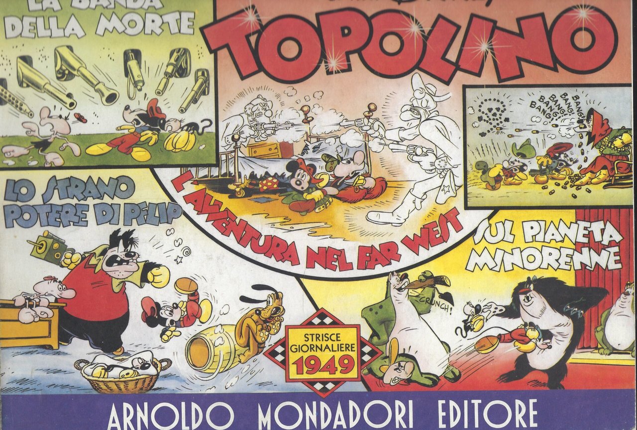 Topolino : Strisce Giornaliere 1949