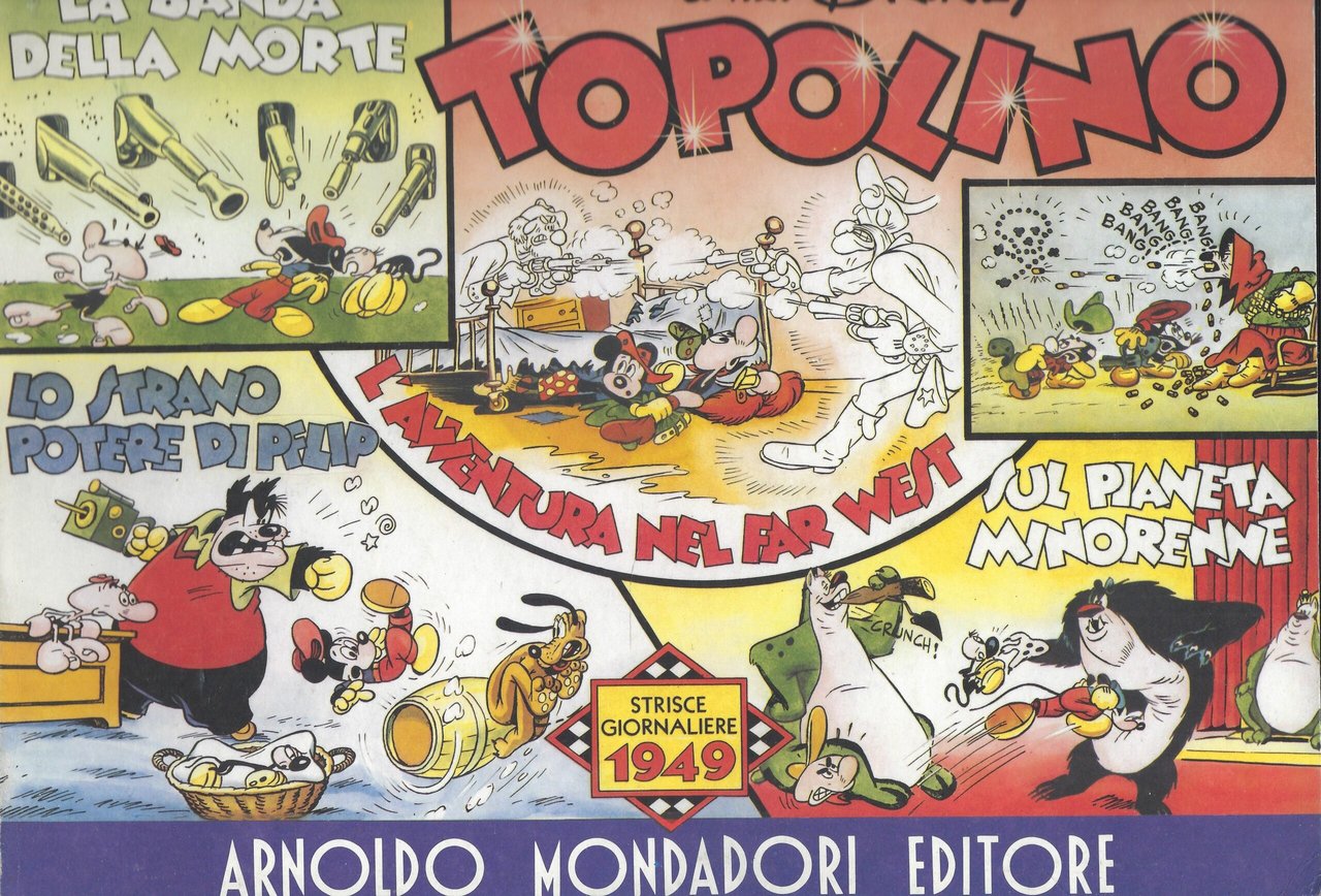 Topolino : Strisce Giornaliere 1949