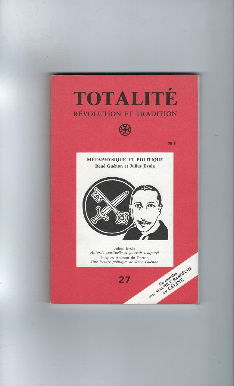 Totalité Révolution Et Tradition