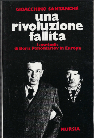 Una Rivoluzione Fallita - I "Metodi" Di Boris Ponomariov In …