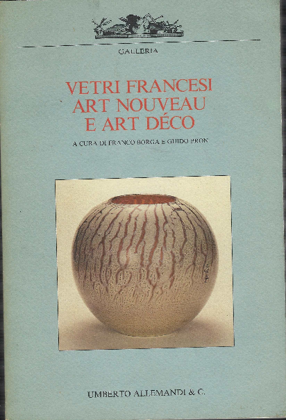 Vetri Francesi Art Nouveau E Art Déco