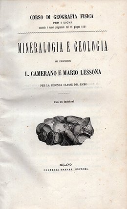 Mineralogia e geologia