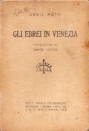 Gli ebrei in Venezia