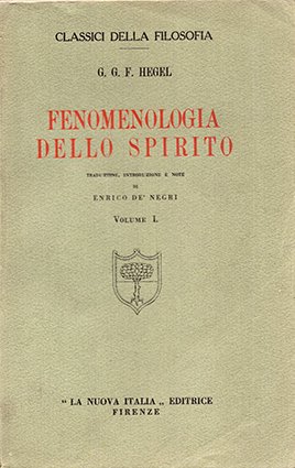 Fenomenologia dello spirito (2 vol) | Immagine principale
