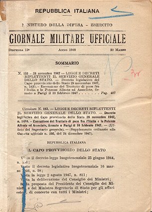 Giornale militare ufficiale