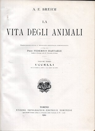 La vita degli animali