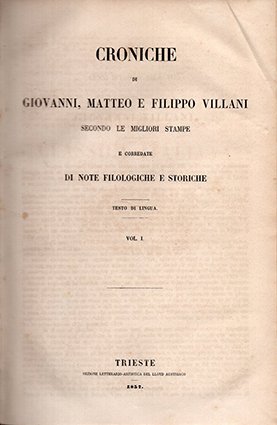 Croniche secondo le migliori stampe e corredate di note filologiche … | Immagine Gallery 1