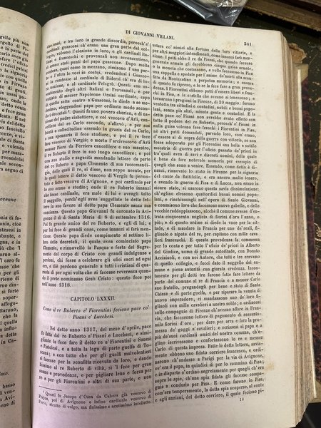 Croniche secondo le migliori stampe e corredate di note filologiche …