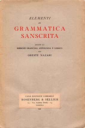 Elementi di grammatica sanscrita