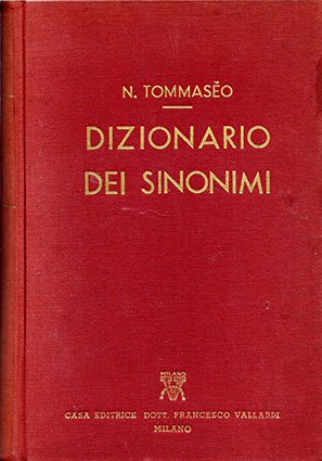 Dizionario dei sinonimi della lingua italiana