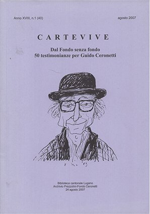 Cartevive. Dal fondo senza fondo 50 testimonianze per Guido Ceronetti