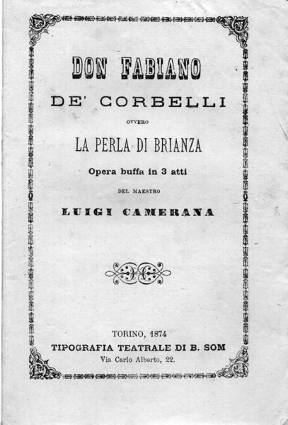 Don Fabiano De’ Corbelli ovvero la Perla di Brianza