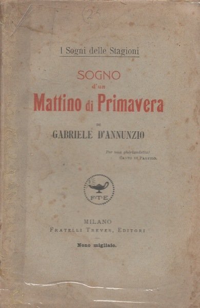 I sogni delle stagioni. Sogno di un mattino di primavera