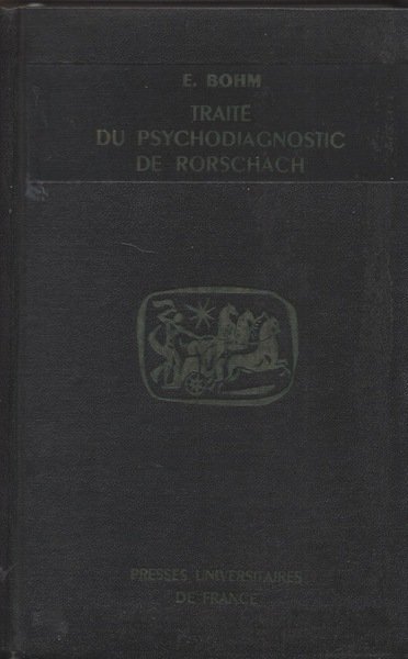 Traité du Psychodiagnostic de Rorschach