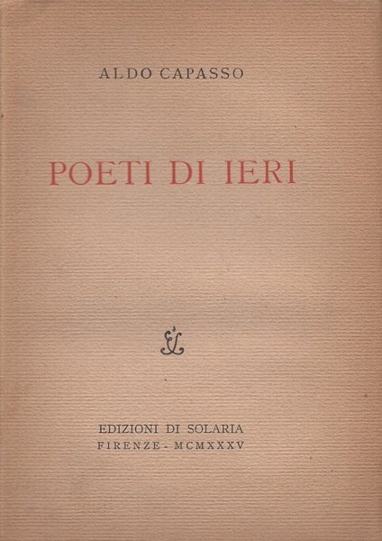 Poeti di ieri