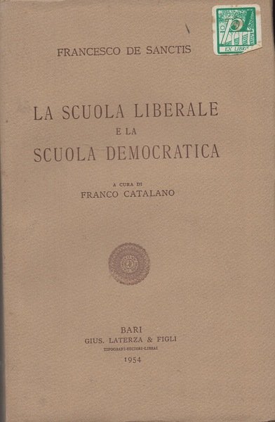 La scuola liberale e la scuola democratica