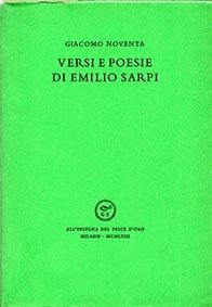 Versi e poesie di Emilio Sarpi