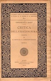 Critica della ragion pura