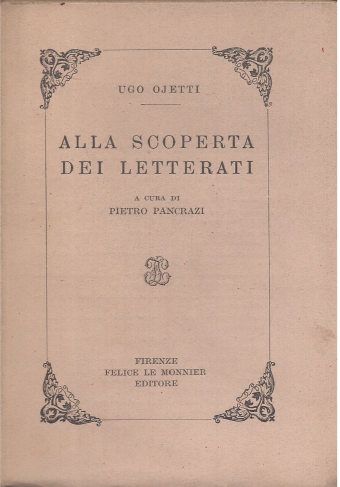 Alla scoperta dei letterati