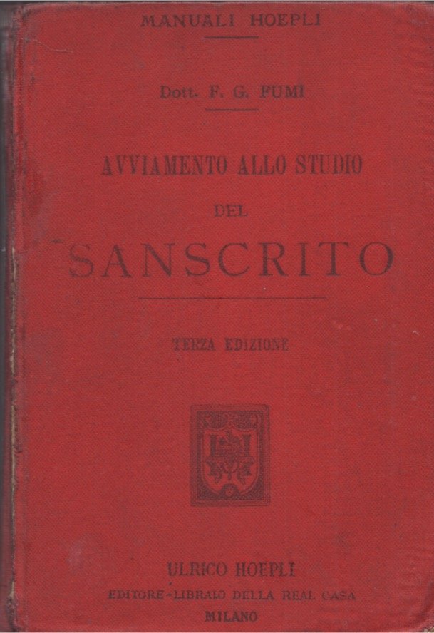 Avviamento allo studio del Sanscrito