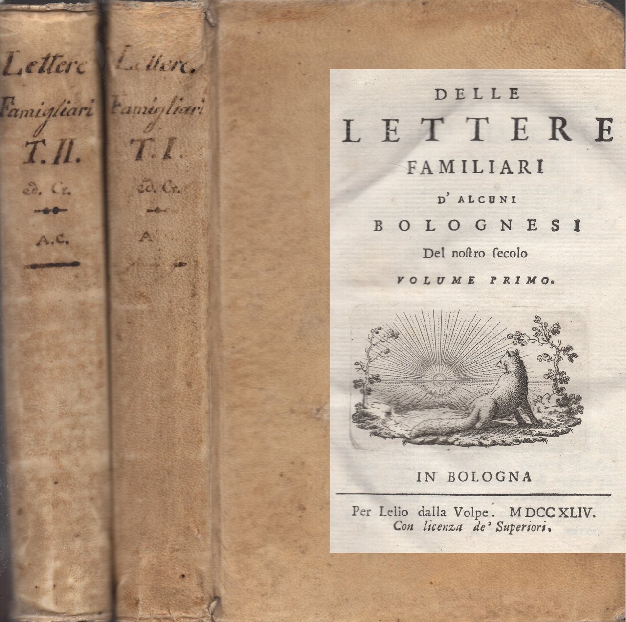 Delle lettere familiari dìalcuni bolognesi del nostro secolo