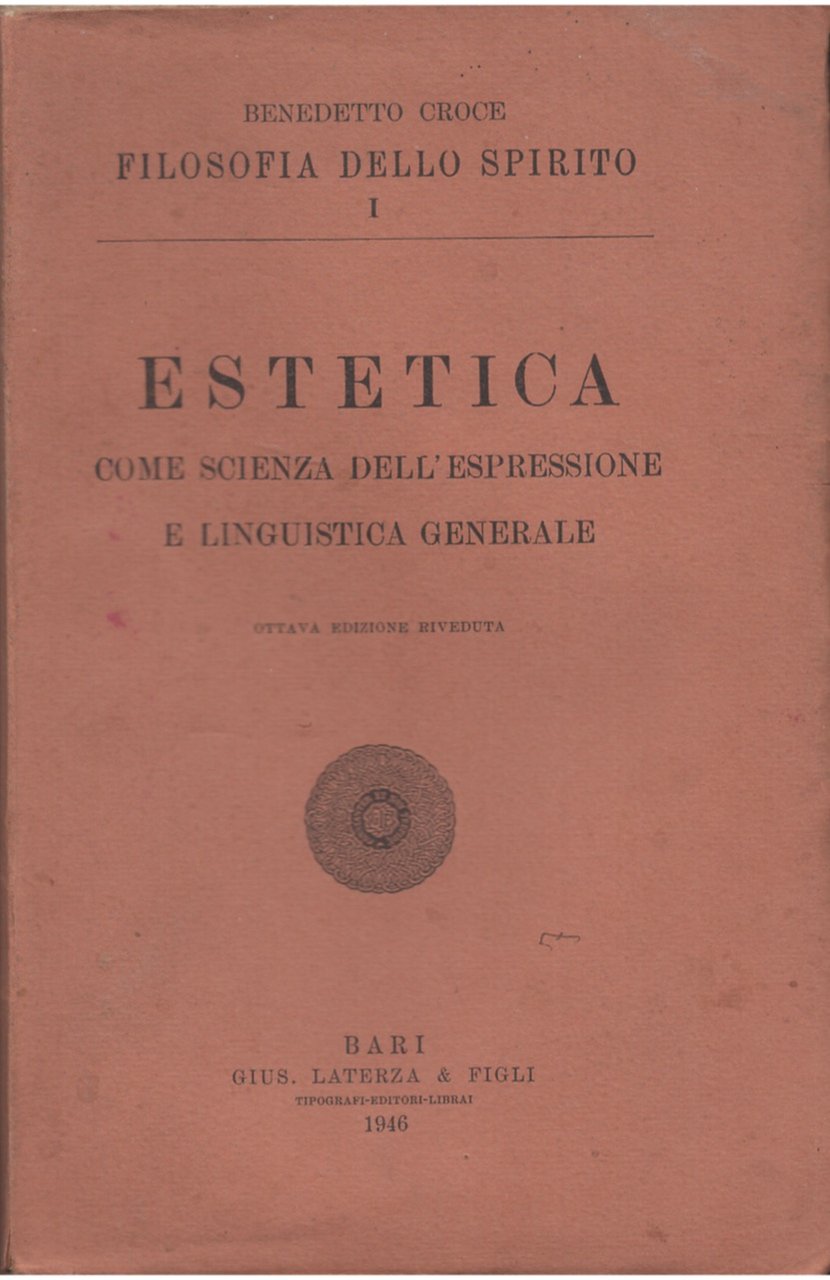 Estetica come scienza dell'espressione e linguistica generale