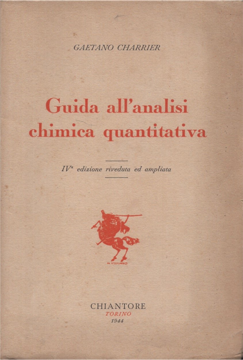 Guida all'analisi chimica quantitativa