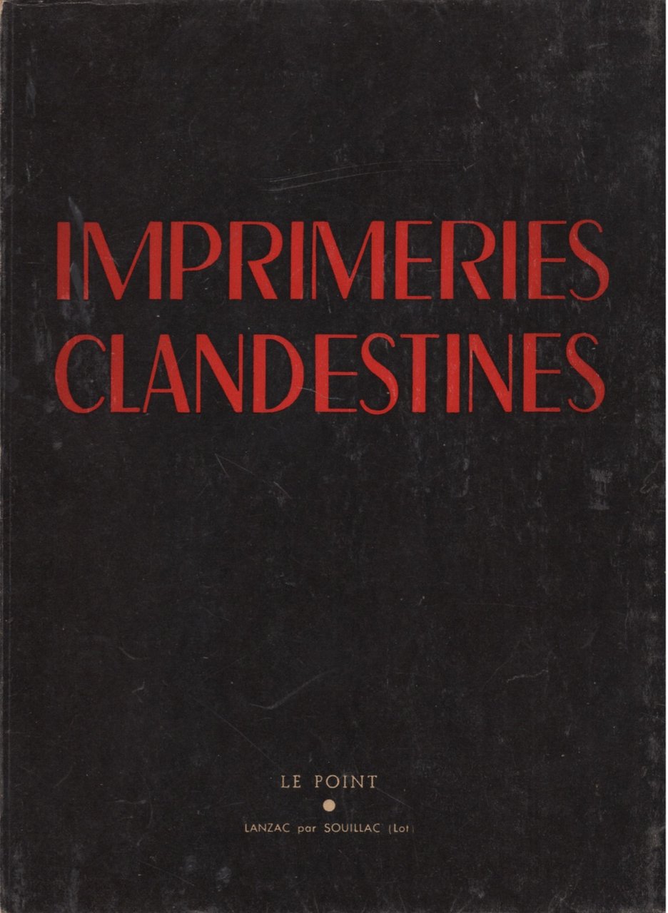 Imprimeries Clandestines