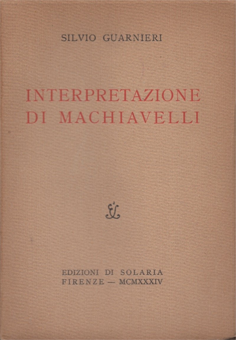 Interpretazione di Machiavelli