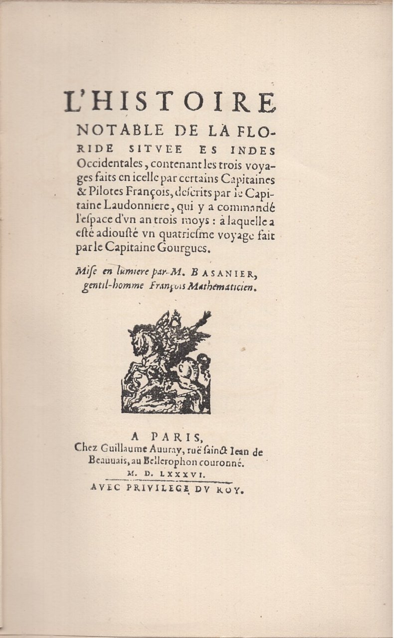 L'Histoire notable de la Floride