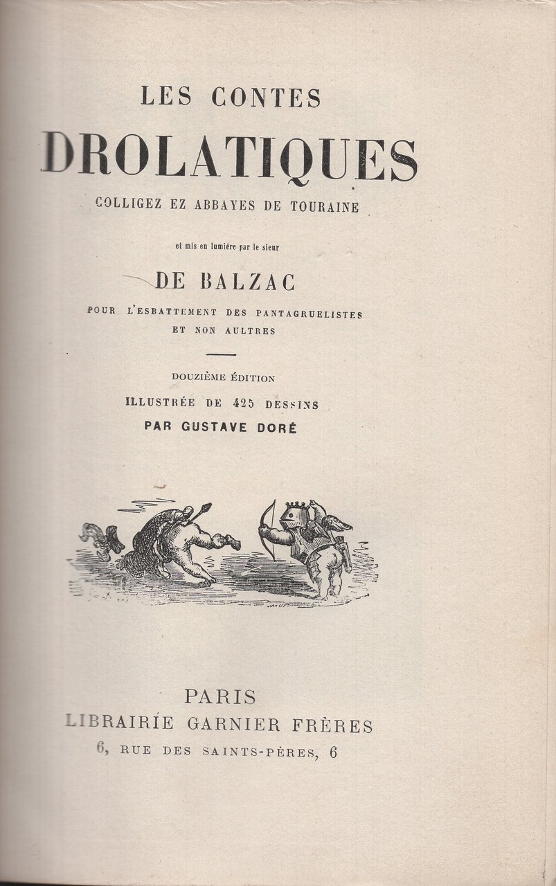 Les contes drolatiques