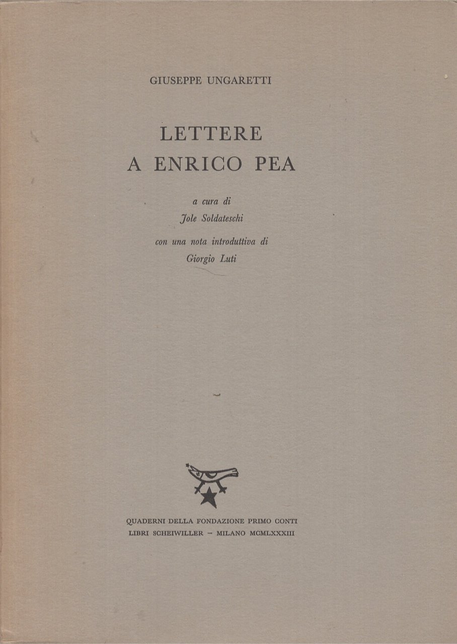 Lettere a Enrico Pea