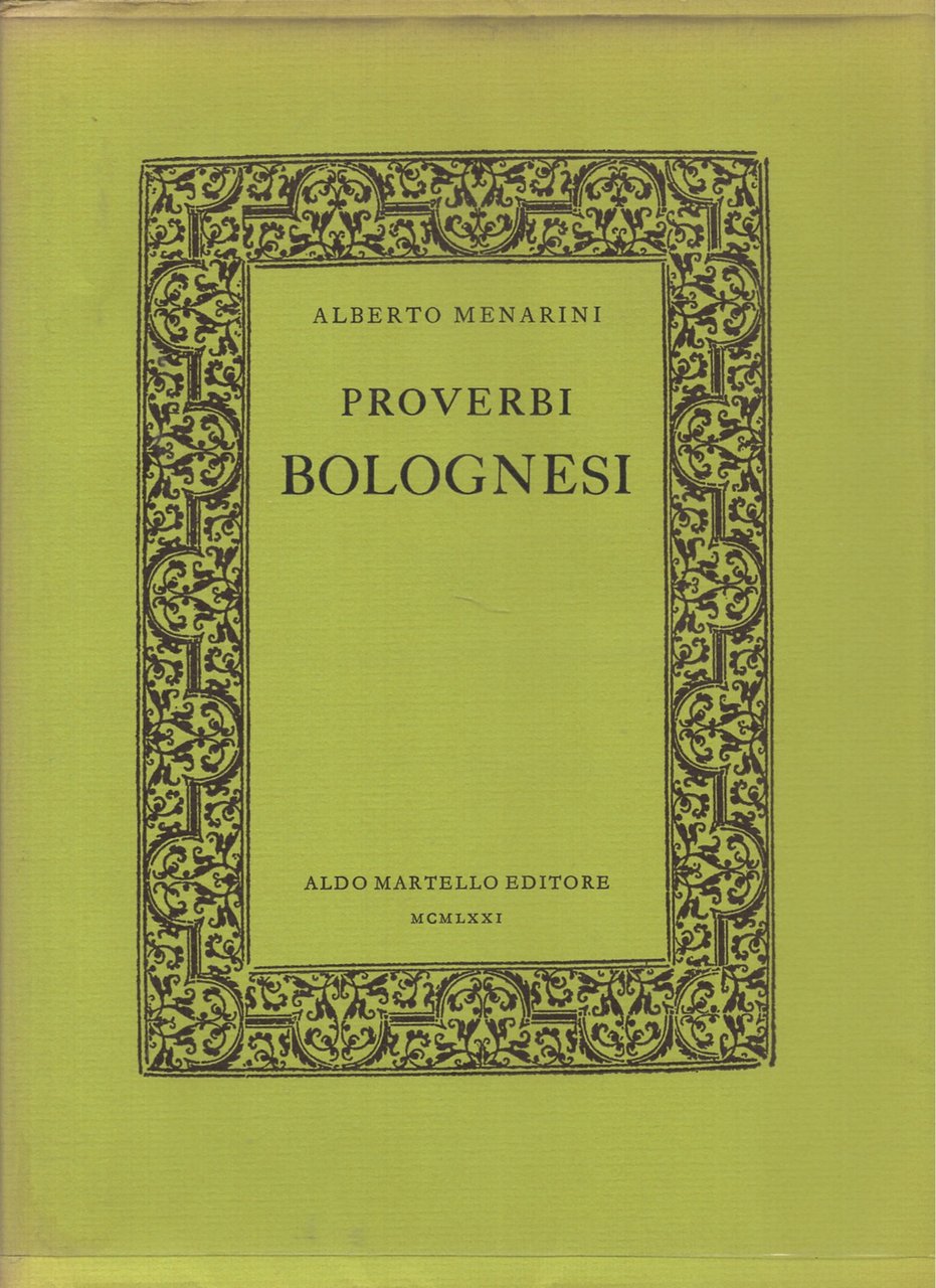 Proverbi Bolognesi