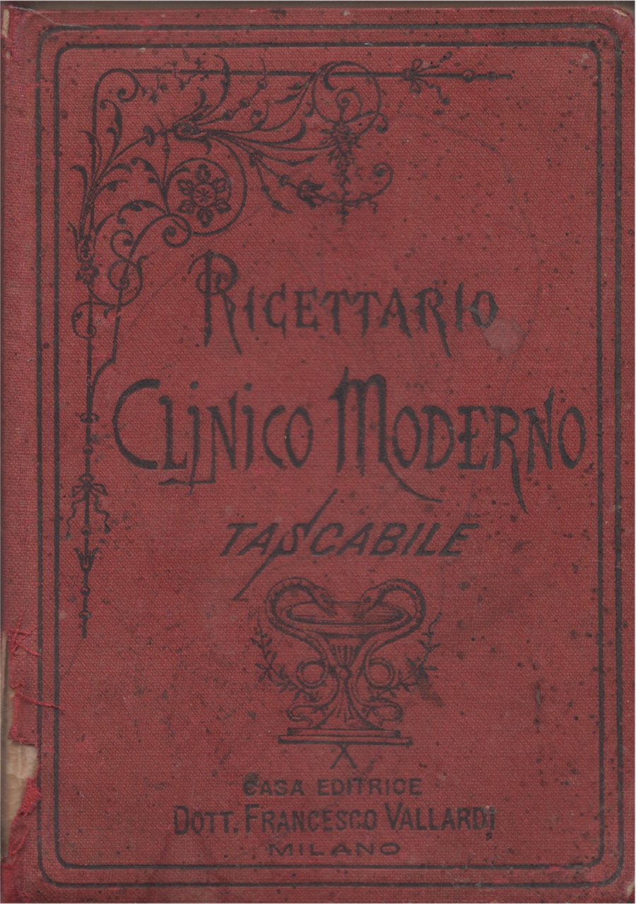 Ricettario clinico moderno tascabile