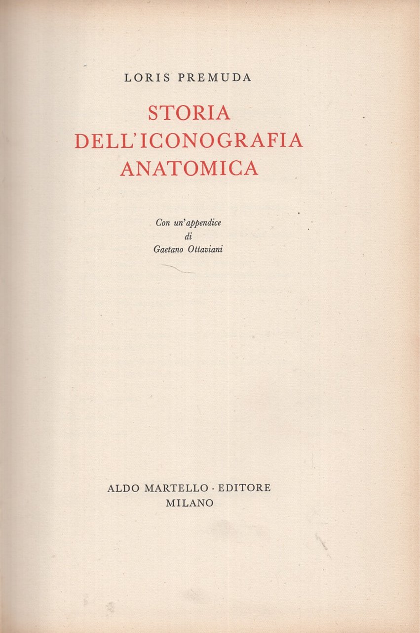 Storia dell'iconografia anatomica