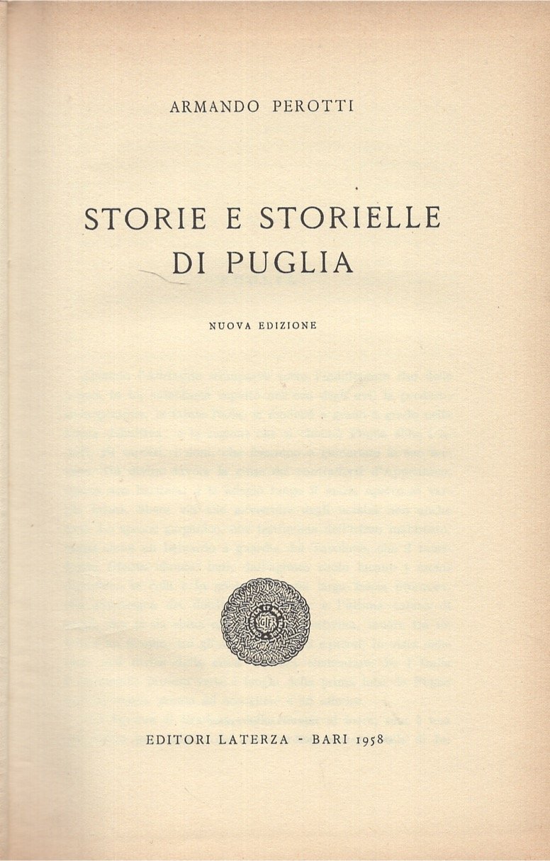 Storie e storielle di Puglia