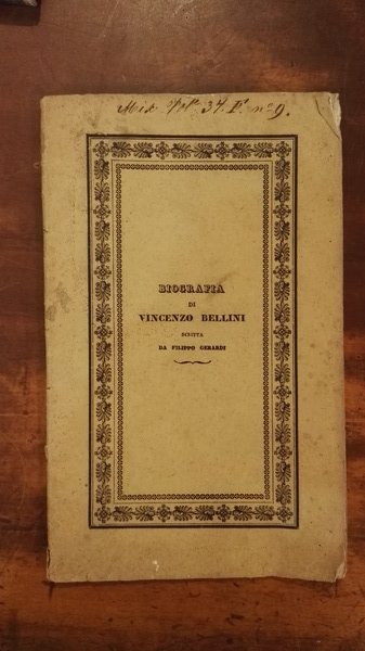 Biografia di Vincenzo Bellini